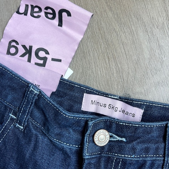 Minus 5kg Jeans Size Small Dark Blue Size S - Picture 2 of 4